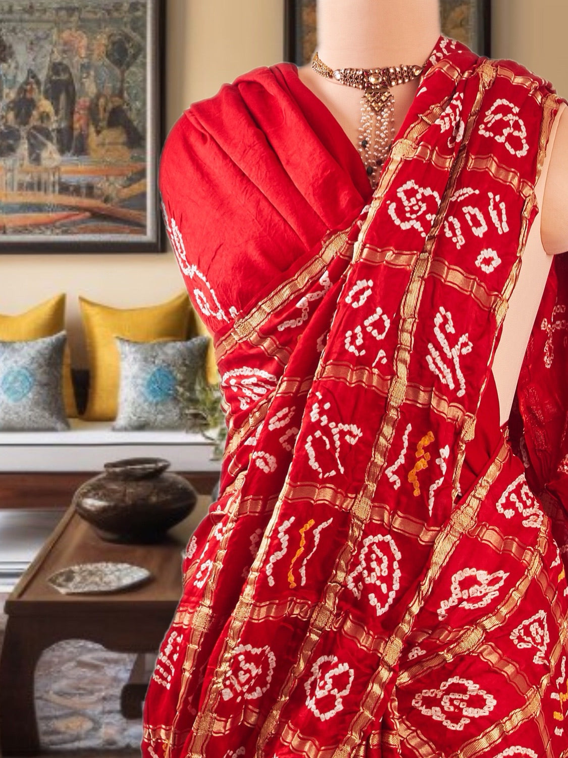 Top 3 Ways to Know If Your Bandhani Saree is Authentic