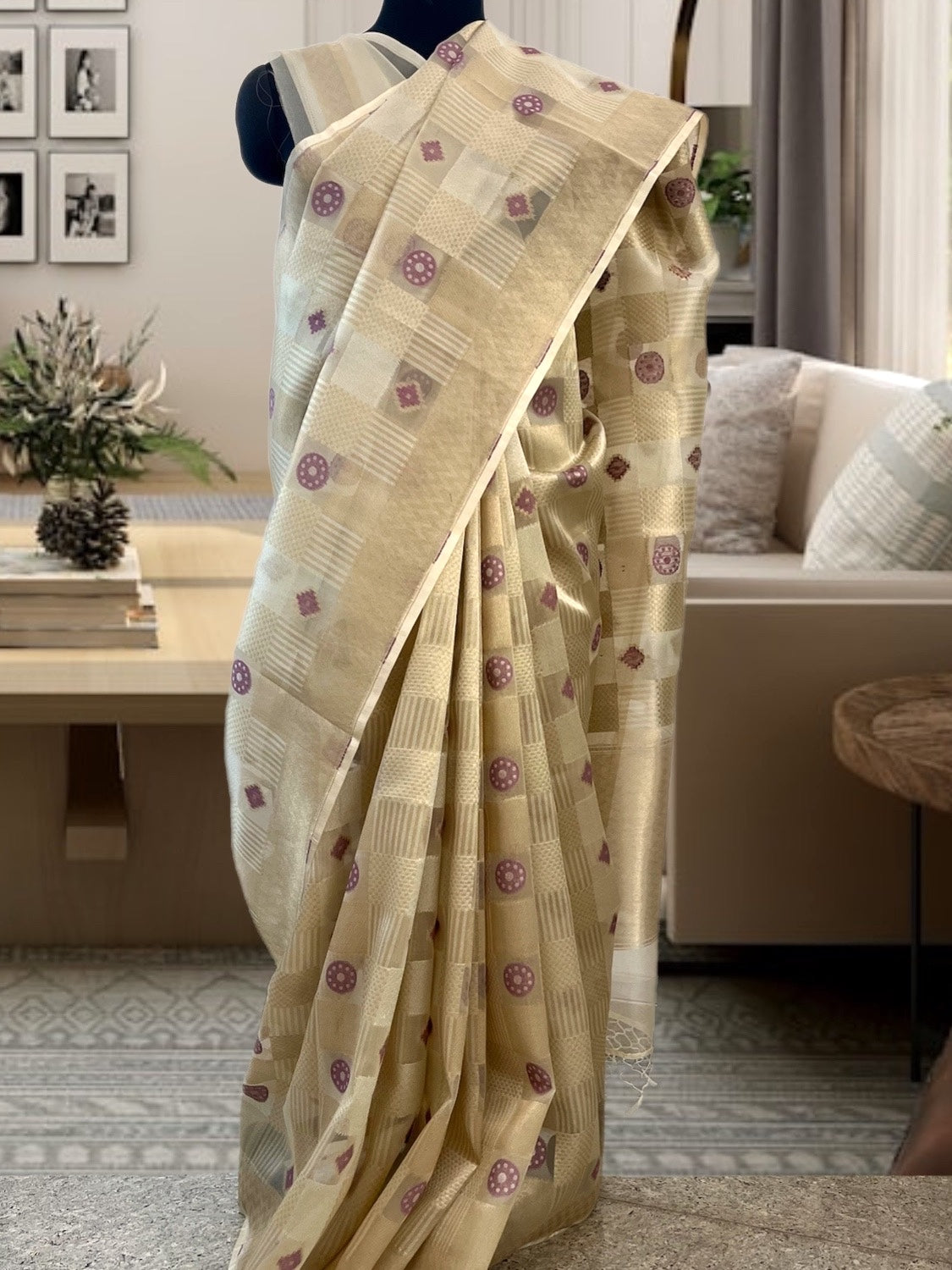 All about Organza Fabric and Organza Sarees Katan Weaves India