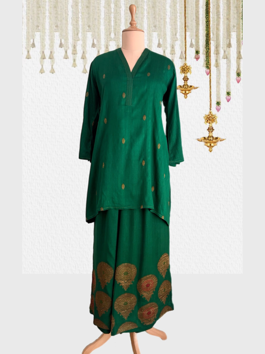 Emerald Green Coord Set