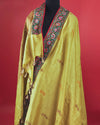 Noorjahan Green Kashmiri Jamavar Matka Georgette Saree