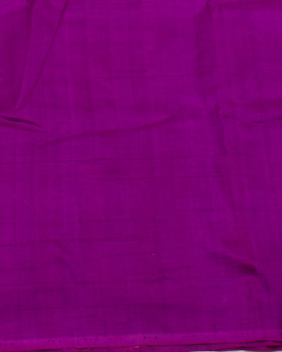 Coronation Crown magenta Soft Silk Saree