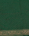 Kakatiya Green Silk Crepe Saree