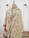 Lalita Peach Embroidered Cotton Saree