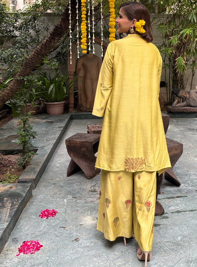 Tanvi Yellow Coord Set