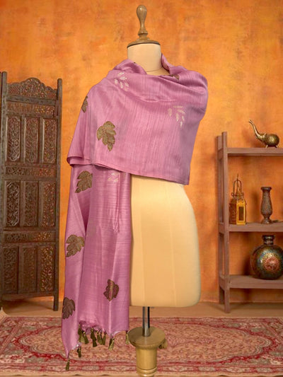 Kumudini Pink Matka Georgette Dupatta