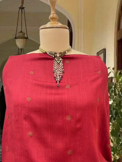 Mozambique Blue Matka Georgette Saree