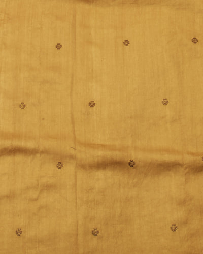 Tripura Sundari Brown Matka Georgette Saree