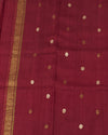 Gulafsha Brown Shibori Matka Georgette Saree