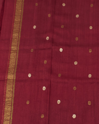 Gulafsha Brown Shibori Matka Georgette Saree