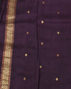 Coorg Coffee Brown Matka Georgette Saree