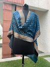 Imli Patti Blue Matka Georgette Stole Dupatta