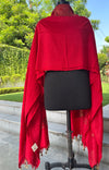 Padmamukhi Red Matka Georgette Dupatta