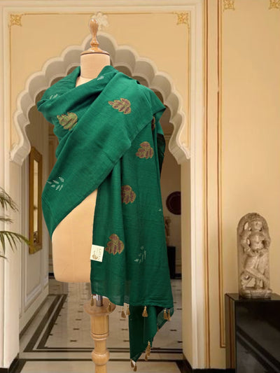 Amrapali Green Matka Georgette Dupatta