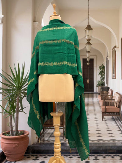 Kainat Green Matka Georgette Dupatta