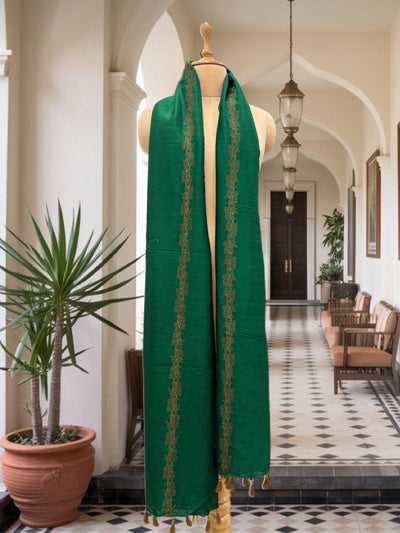 Kainat Green Matka Georgette Dupatta