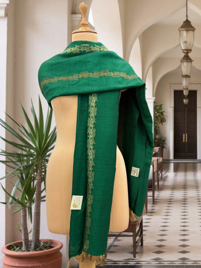Kainat Green Matka Georgette Dupatta