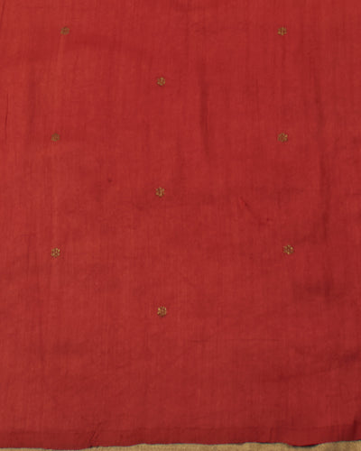 Jharokha Ivory Matka Georgette Saree