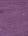 Colosseum Lavender Matka Georgette Saree