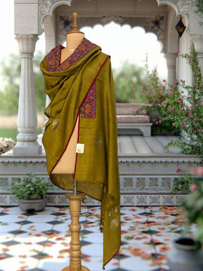 Shalimar Jamavar Mehendi Matka Georgette Dupatta
