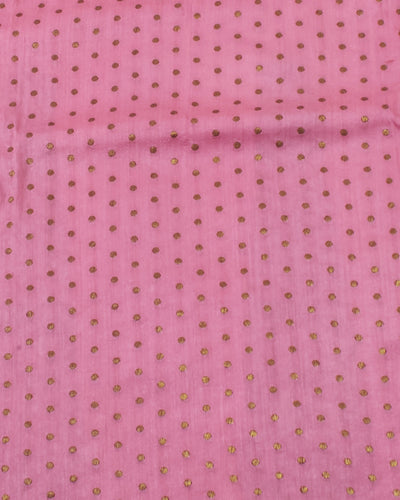 Shehzadi Pink Shibori Matka Georgette Saree