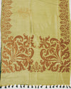 Chinar Mint Green Matka Georgette Border Saree