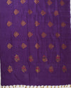Kannagi Purple Matka Georgette Saree