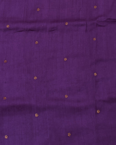 Kannagi Purple Matka Georgette Saree