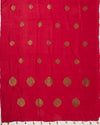 Kalyan Red Boota Matka Georgette Saree