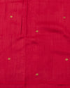 Kalyan Red Boota Matka Georgette Saree