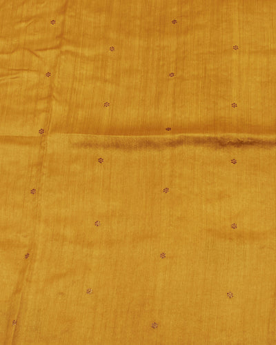 Dawn to Dusk Rust Shaded Matka Georgette Saree