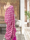 Vishakha Pink Booti Silk Saree