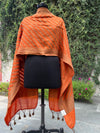 Orange Matka Georgette Stole Dupatta