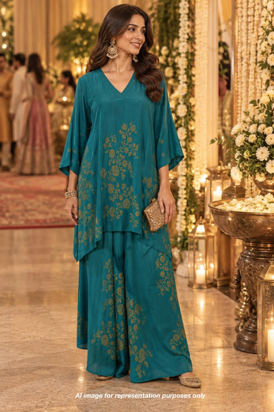 Peacock Coord Set