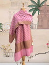 Pankaja Pink Matka Georgette Stole Dupatta