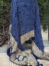 Mithila Blue Bandhani Dupatta