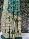 Dwarka Green Bandhani Dupatta