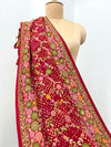 Navsari Red Bandhani Dupatta