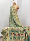 Dwarka Sea Green Bandhani Dupatta