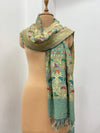 Dwarka Sea Green Bandhani Dupatta