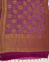 Kaushiki Magenta Bandhani Khaddi Georgette Saree