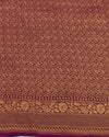 Kaushiki Magenta Bandhani Khaddi Georgette Saree