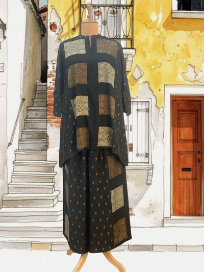 Black Boxes Coord Set