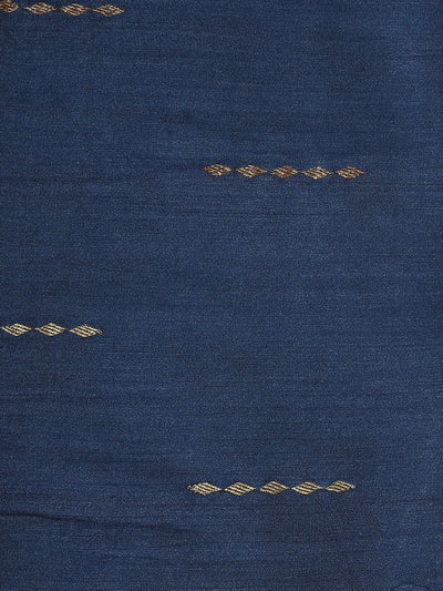 Neelambika Blue Matka Georgette Saree