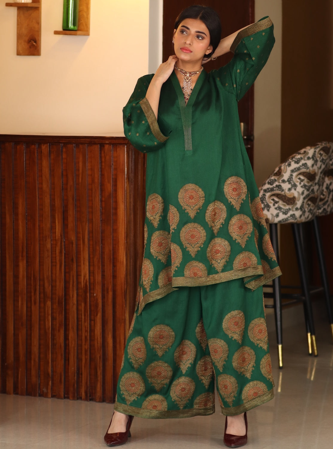 Emerald Green Coord Set