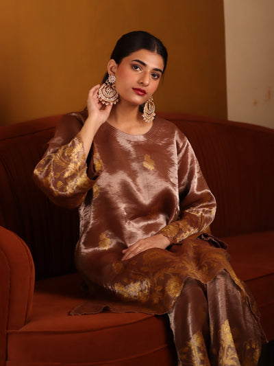 Brown Tissue Coord Set