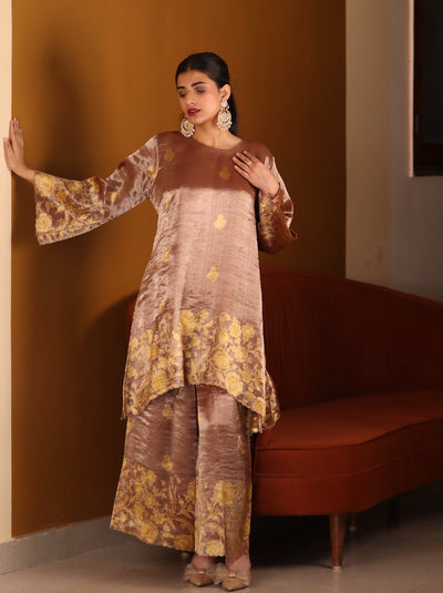 Brown Tissue Coord Set