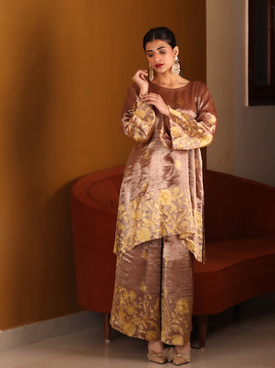 Brown Tissue Coord Set