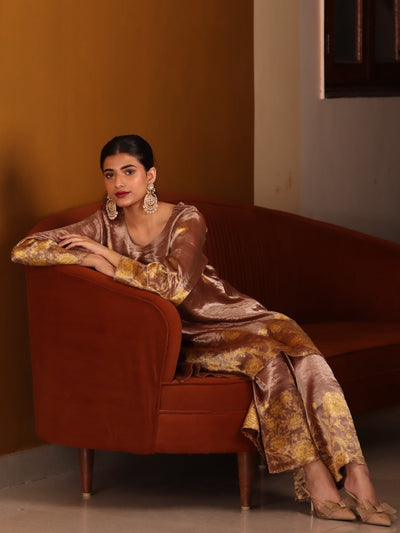 Brown Tissue Coord Set