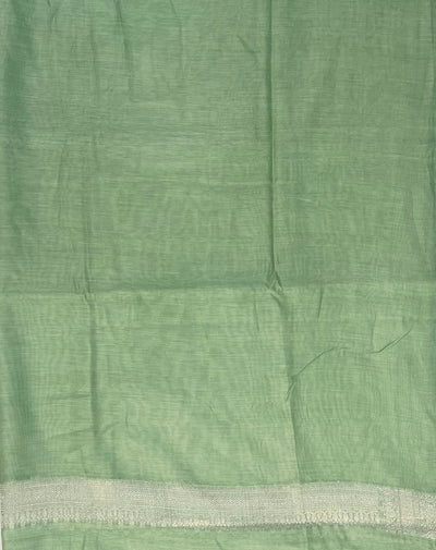 Suhani Green Cotton Saree