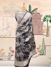 Astral Grey Printed Cotton Saree
